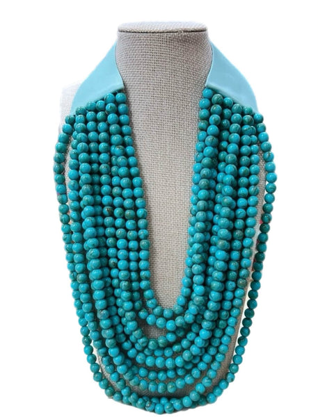 Multi Strand Magnetic Clasp Necklace
