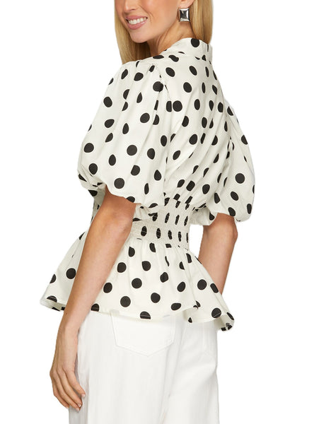 PUFF SLEEVE Top By She & Sky