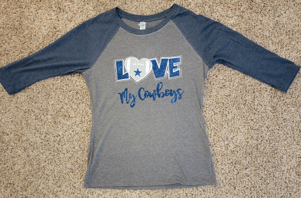Love My Cowboys T-Shirt