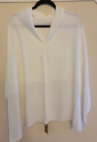 Solid Color Poncho